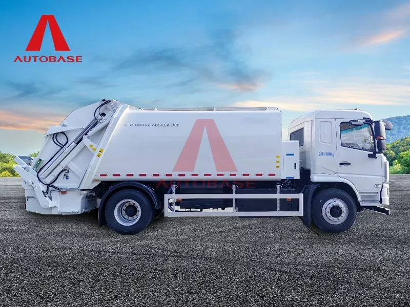 18 ton sıkıştırma çöp kamyonu
