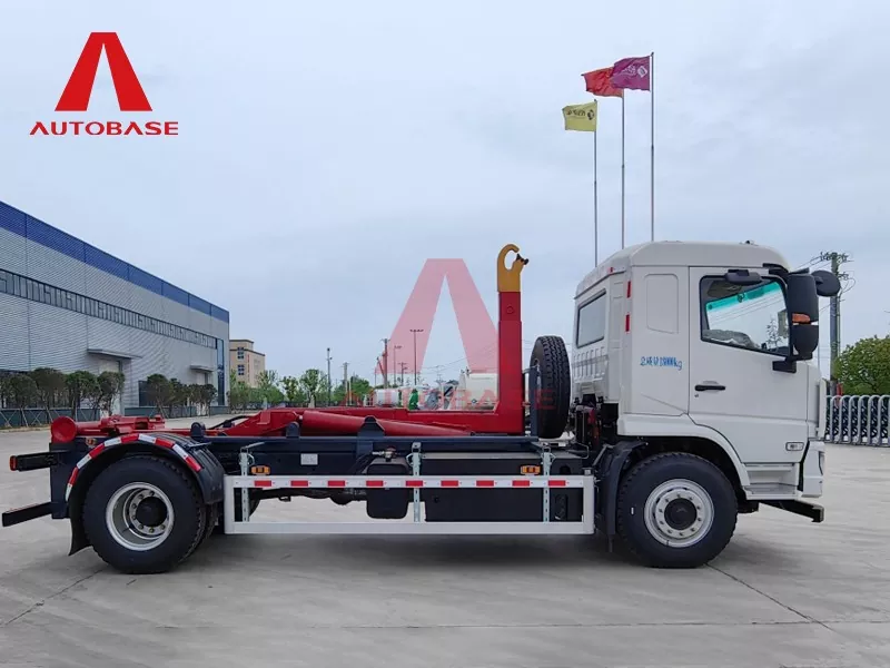 18 ton çıkarılabilir çöp kamyonu